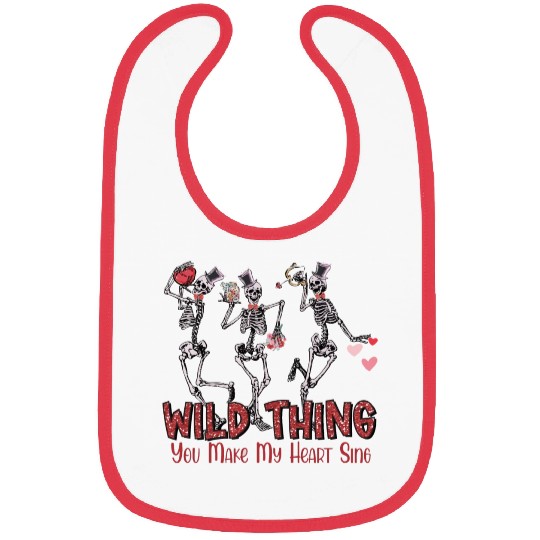 Wild Thing You Make My Heart Sing Bibs