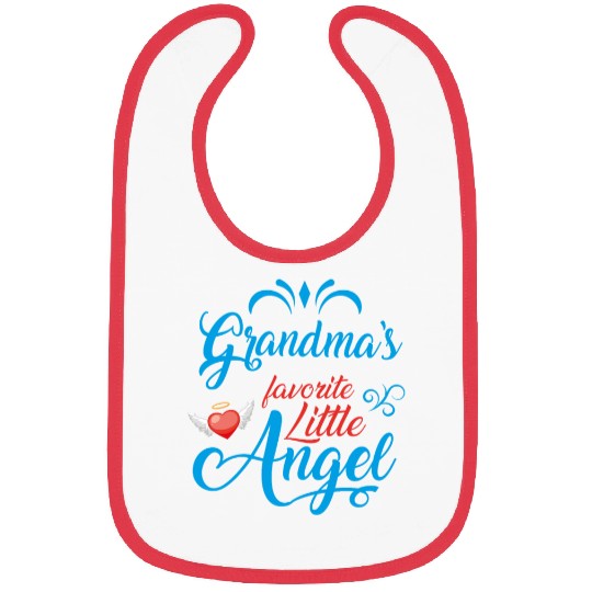 Grandma's Favorite Little Angel Bibs