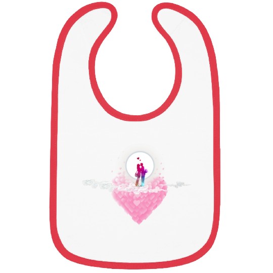 valentines day Bibs