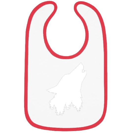 Great White Wolf for Forest Bibs