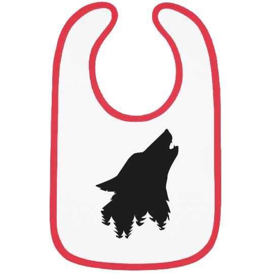 Great Black Wolf for Forest Bibs