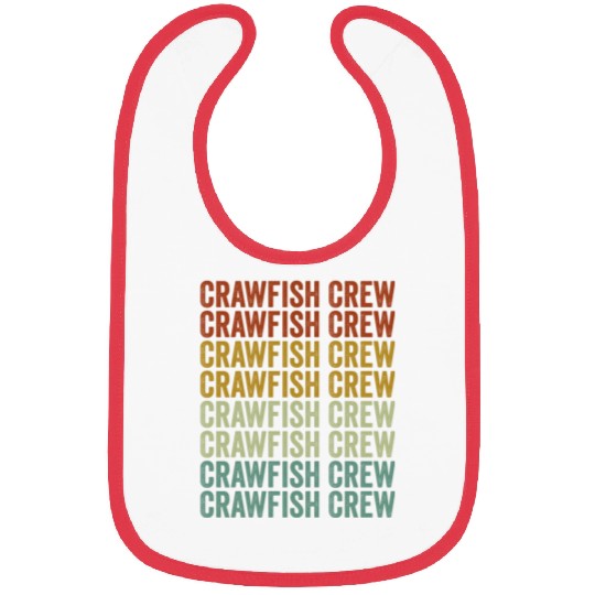 Crawfish Crew Crawfish Boil Crawfish Lover Cajun L Bibs