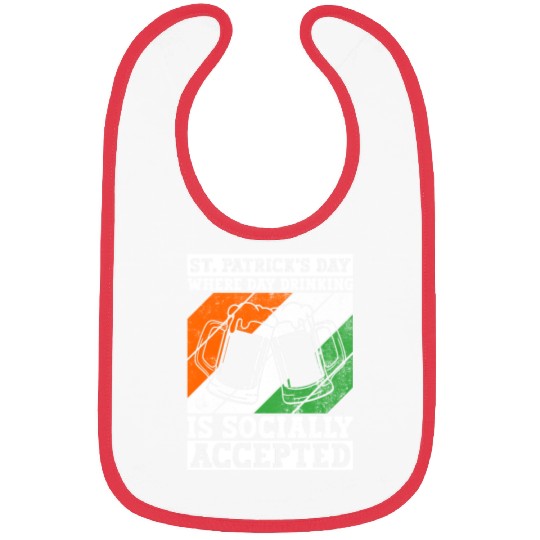 St. Patrick's Day Where Day Drinking Is Socially Bibs