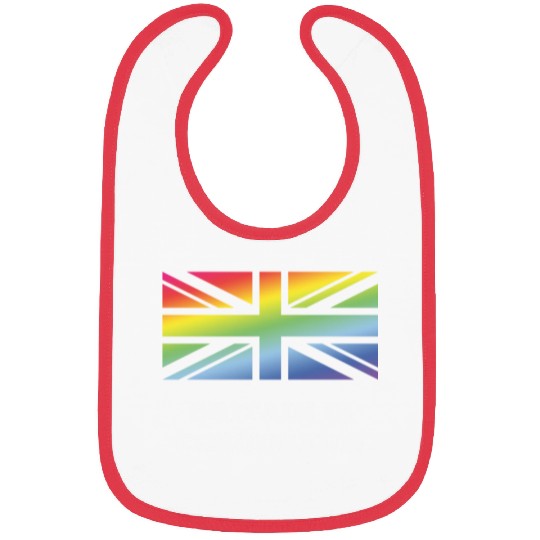 Britain Is Colourful! (Union Jack, United Kingdom) Bibs