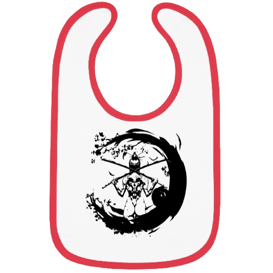 Womens Legendary Queen of Yakusa Japanese Samurai Bibs
