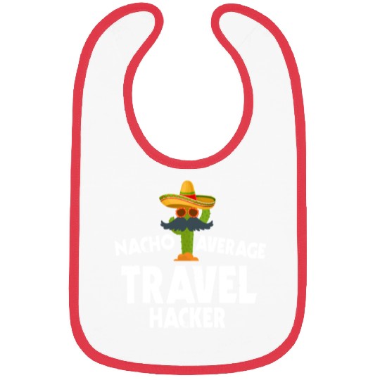 Nacho Average Travel Hacker Bibs