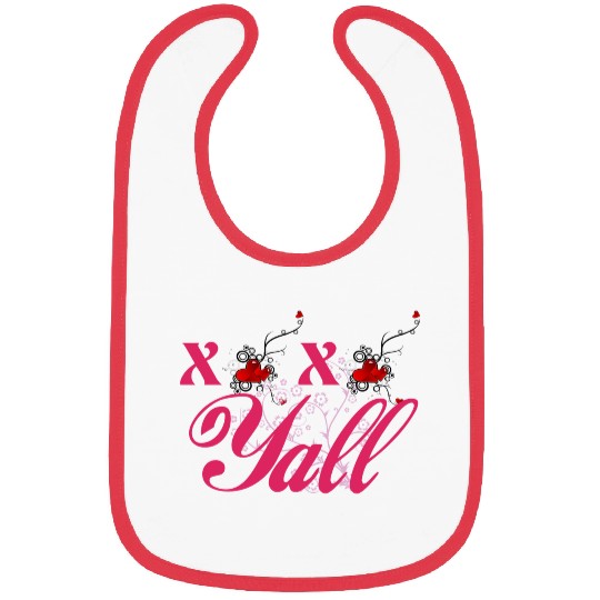 valentine ,saint-valentine Bibs