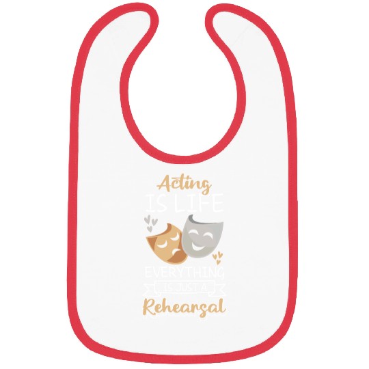 Actress Rehearsal Singer Drama Club Bibs