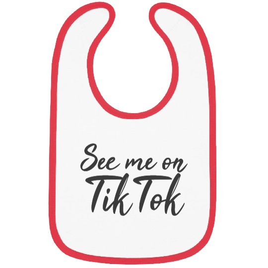 See me on TikTok Bibs