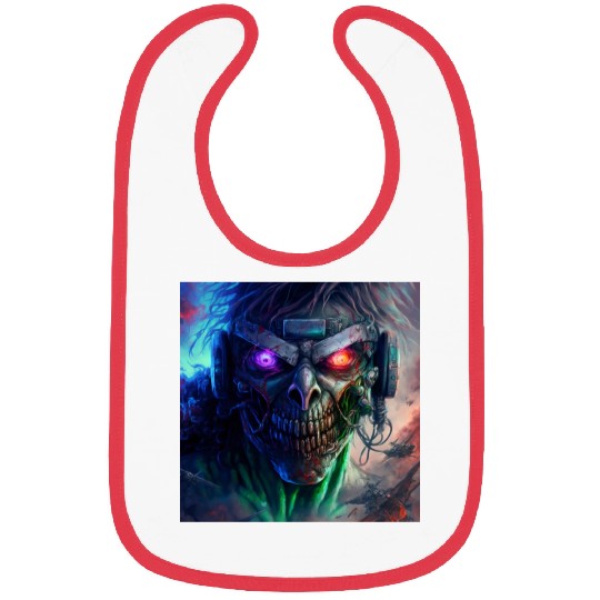 ZOMBIE IRON MAIDEN (version 12) Bibs