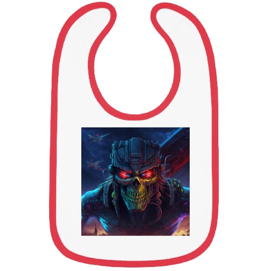 ZOMBIE IRON MAIDEN (version 11) Bibs