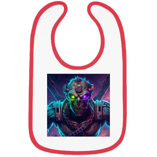 ZOMBIE IRON MAIDEN (Version 10) Bibs