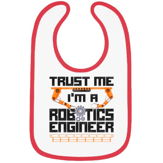 Robot Robotics Engineer Vintage Bibs