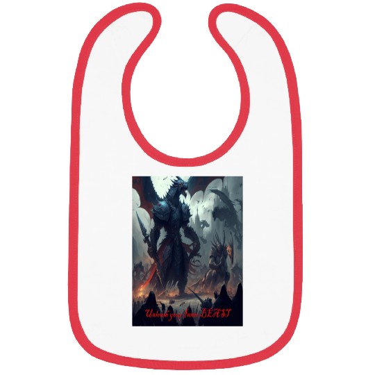 Unleash The Beast Bibs