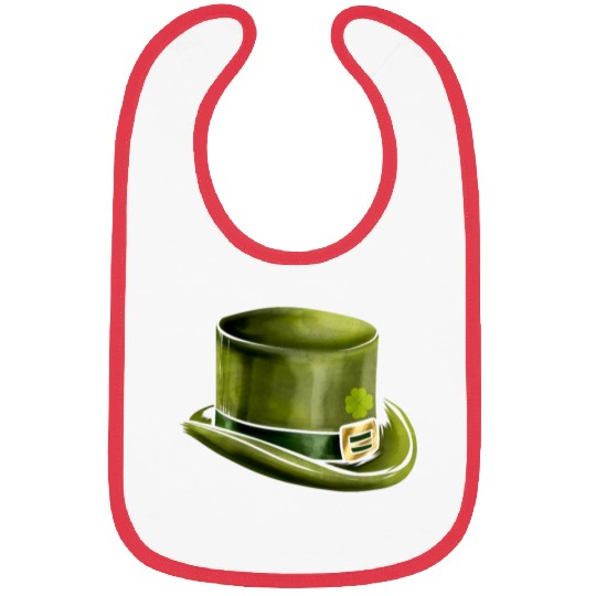 Green Leprechauns Hat Cylinder Shamrock On St Bibs