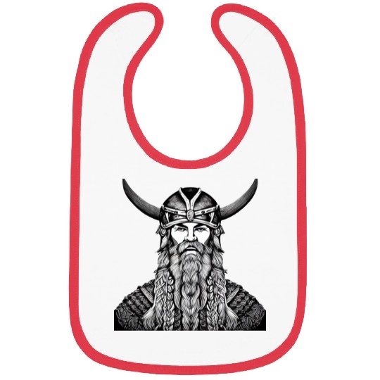 Odin Viking Warrior Valhalla Norman Bibs