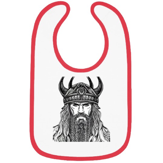 Viking Warrior Valhalla Norman Odin Bibs