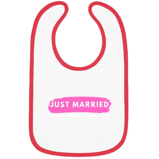 Just Married Bibs