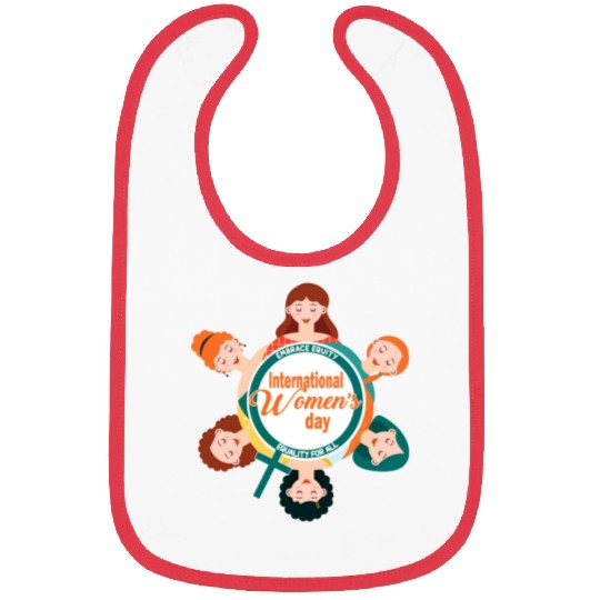 International Women's Day: Equality, Embrace Equit Bibs