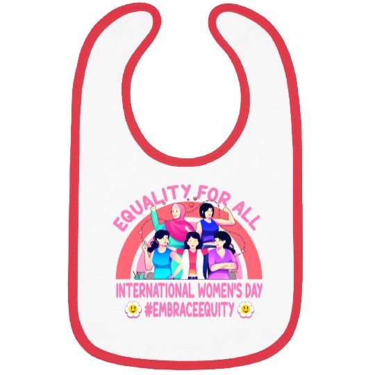 Happy International Women's Day: Embrace Equity Bibs