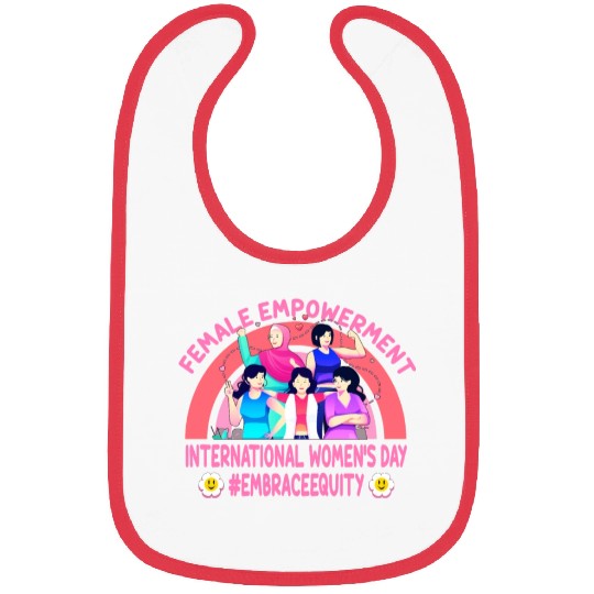International Women's Day: Feminism Embrace Equity Bibs