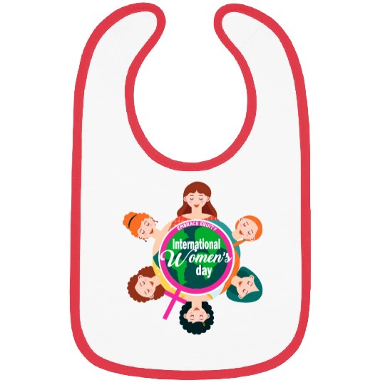 International Women's Day Theme 2023 Embrace Equit Bibs