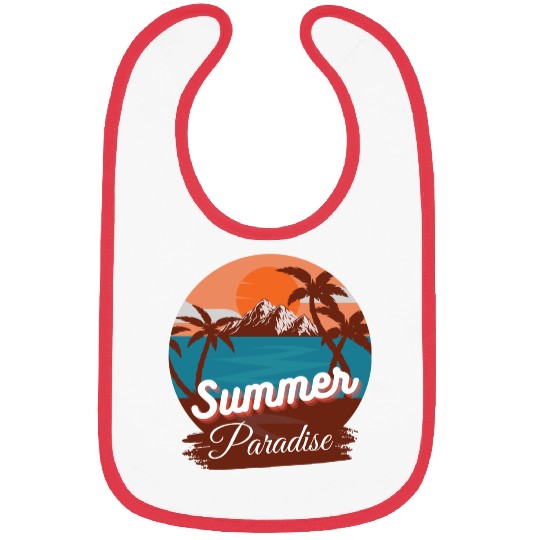 Summer paradise Bibs
