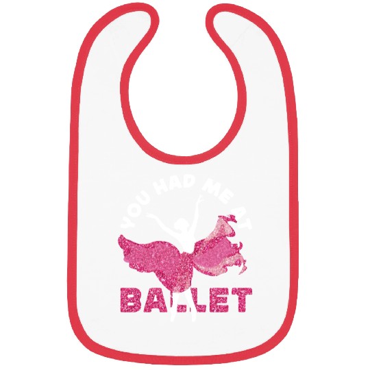 Ballet Dancer Dance Girl Ballerina Bibs