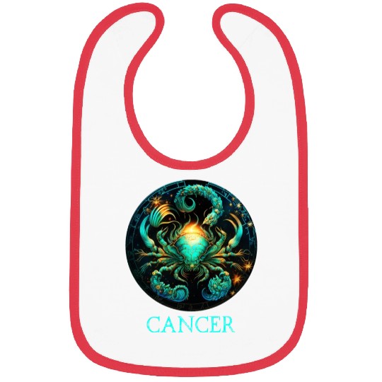 Embrace Your Cancer Identity: Cancer Pride Zodiac Bibs