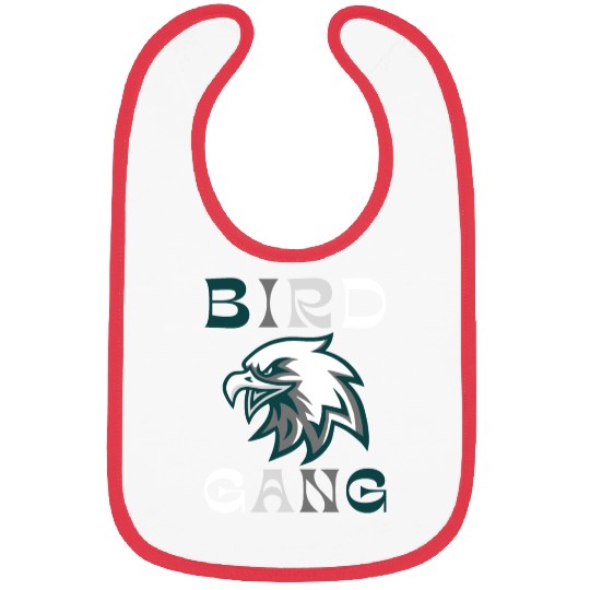 Eagle Bird Gang Funny Philadelphia Bibs