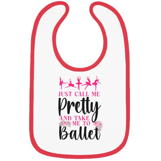 Ballet Dancer Dance Girl Ballerina Bibs