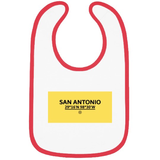 San Antonio S Coordinate's design Bibs