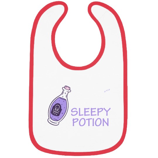 Funny Witch Procrastinating Sleep Potion Pagan Wit Bibs