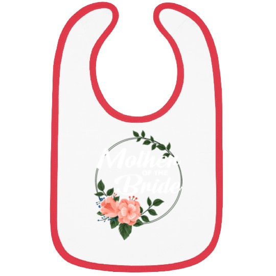 Mother of the Bride Floral Blush Wedding Gift desi Bibs