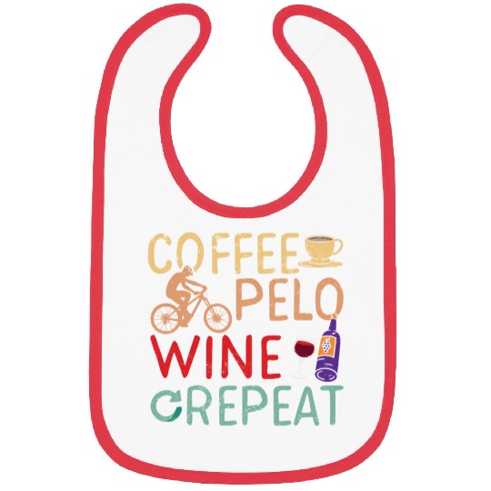 coffee, pelo, wine, repeat Bibs