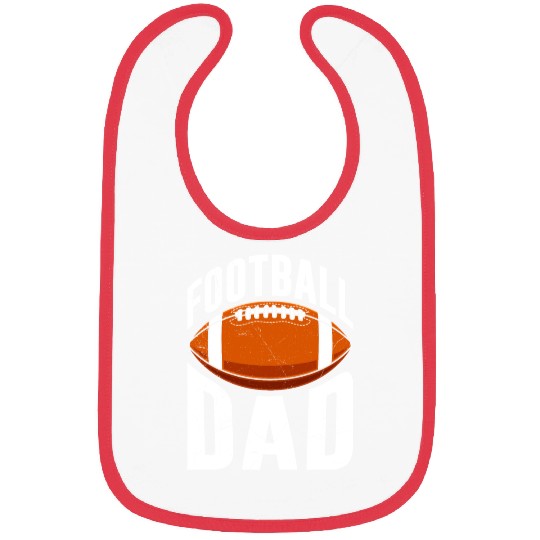 American Football Dad Bibs