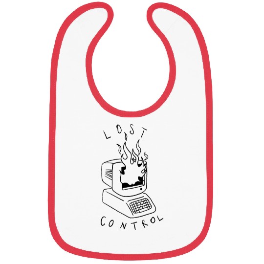 Lost Control: A Retro Computer Inspired Design Bibs