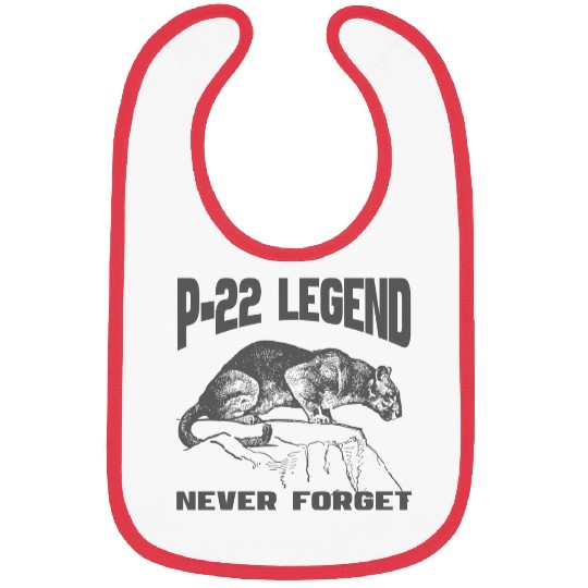 P22 MOUNTAIN LION SILVER LAKE NEVER FORGET Bibs
