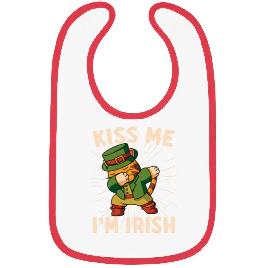 Kiss Me Im Irish Baby St Patricks Day Bibs