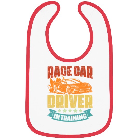 Vintage Race Car Driver In Training An Automotive Bibs