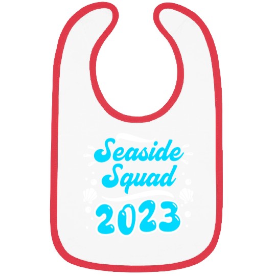 Seaside Squad 2023 Vacation Friends Spring Break Bibs