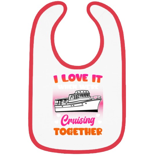 Cruising together cruise ship holiday spring break Bibs