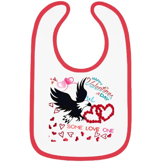 Valentine's day Bibs