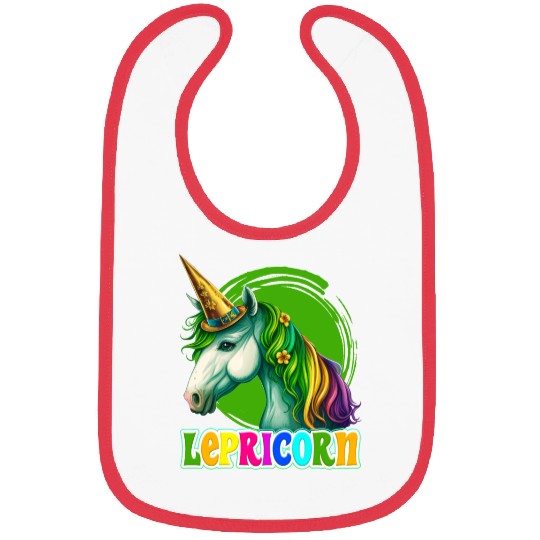 Lepricorn St. Patrick's Day Unicorn Women Bibs
