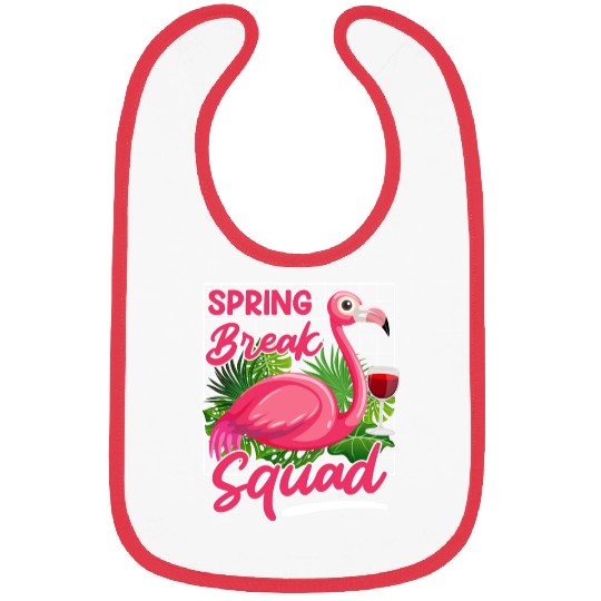Spring Break Squad Summer Vacation Spring Break Bibs
