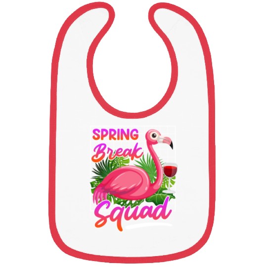 Spring Break Squad Summer Vacation Spring Break Bibs