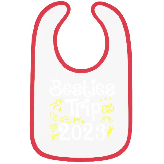 Besties Trip 2023 Summer Vacation Spring Break Bibs