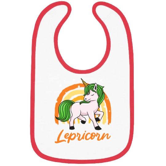 Lepricorn St. Patrick's Day Unicorn Women Bibs