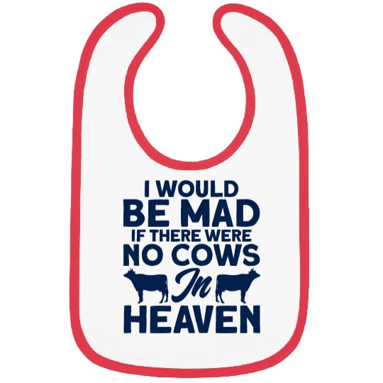 Farming Cow Dairy Gift Bibs