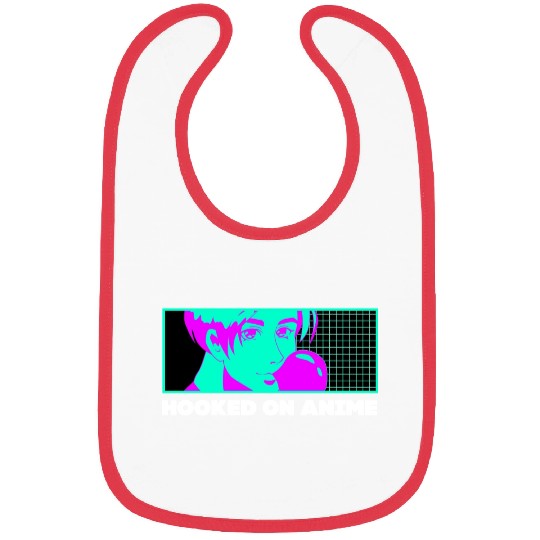 Hooked on Anime Japanese Kawaii Japan Cute Anime L Bibs